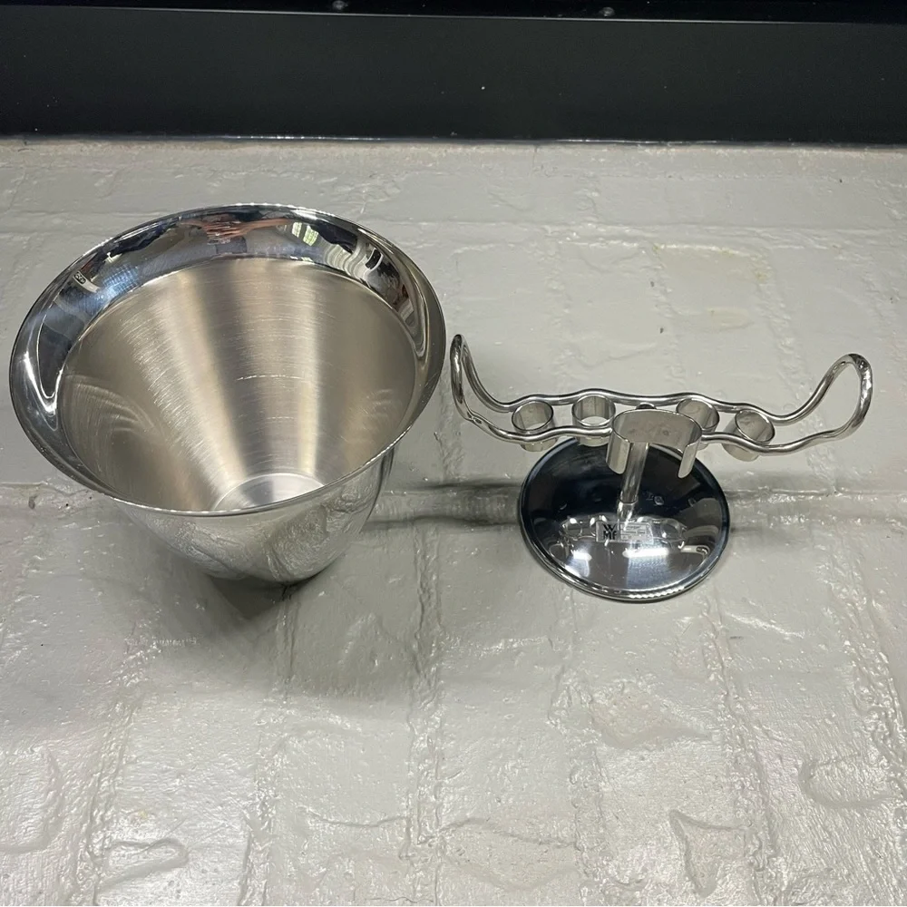 Cromargan stainless holder stirrer