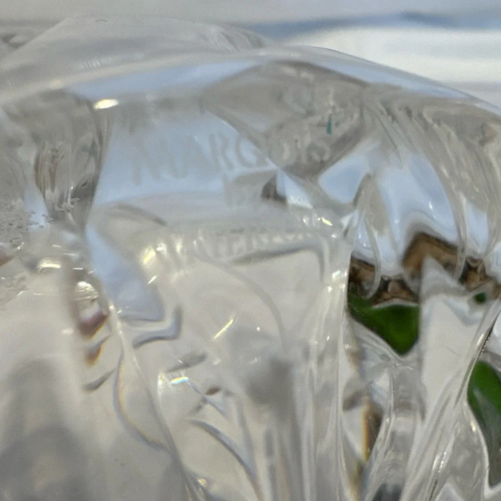 Waterford Crystal display shows piece