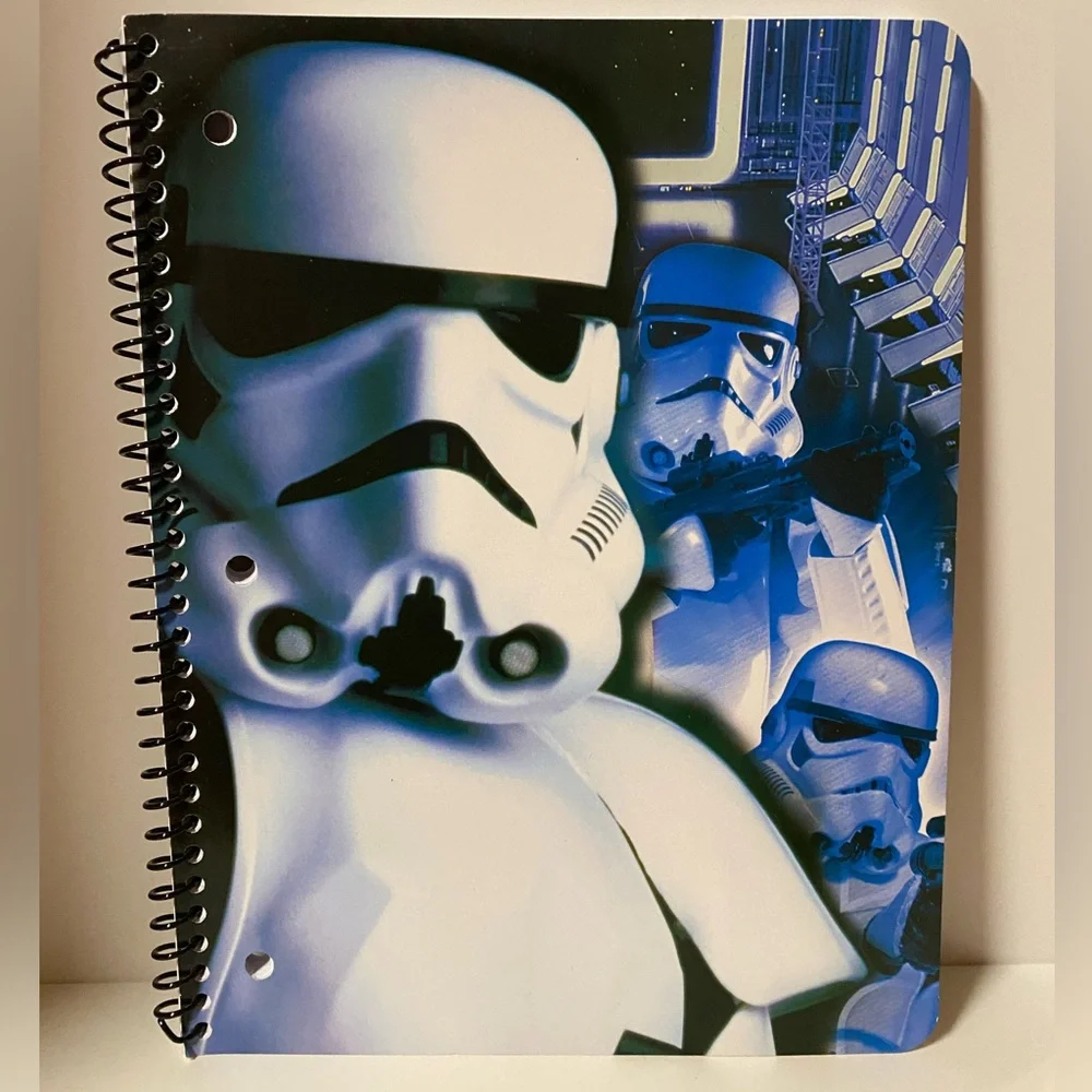 Star Wars Notebook Bundle Lucasfilm Spiral Yoda Chewbacca Darth Vader Stationery