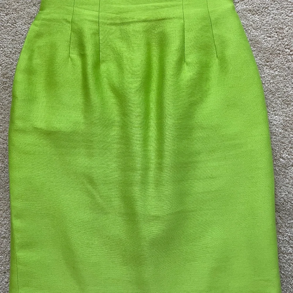COPY - Vintage Dior Neon Green Blazer & Skirt - Size 8