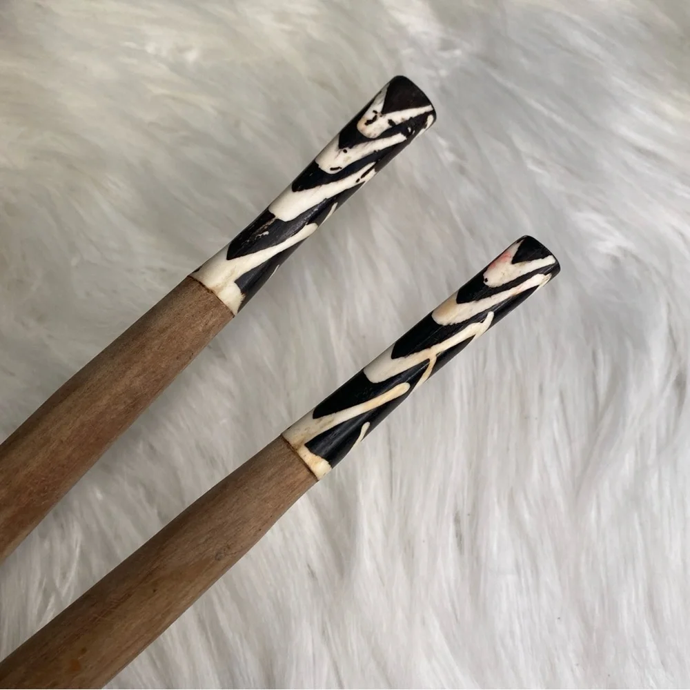 Vintage handles shown spoon
