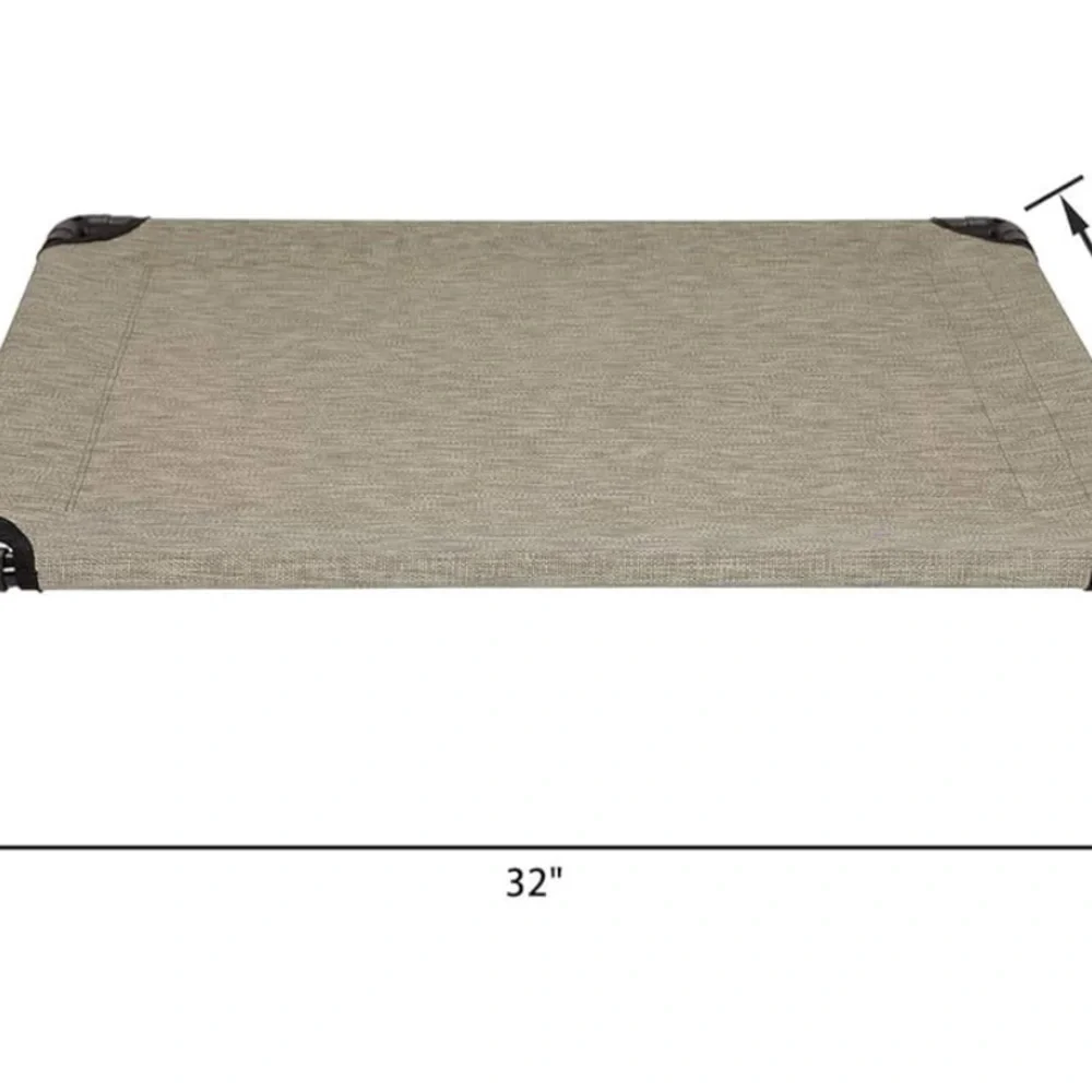 Elevated Dog Bed - Brown