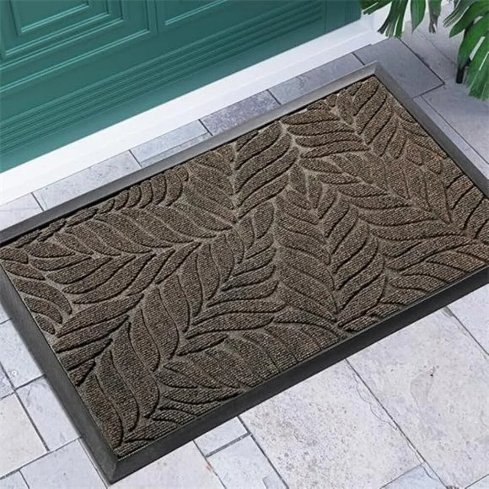 Sturdy Door Mat, Heavy Duty Front Welcome Mats for Home Entrance Outdoor Indoor