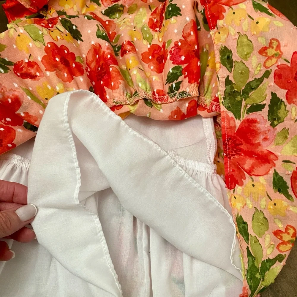 Bonnie Jean vibrant floral
