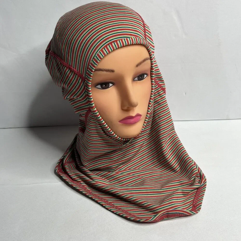 Columbia Striped Balaclava Head Face Cover Unisex One Size