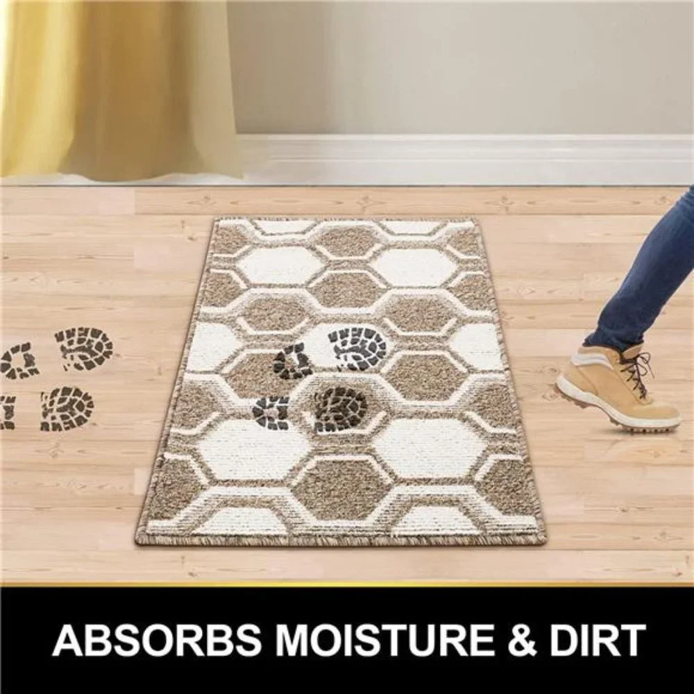 Indoor Door Mat, Front Back Door Mats Non-Slip Entryway Rug, 20X32 