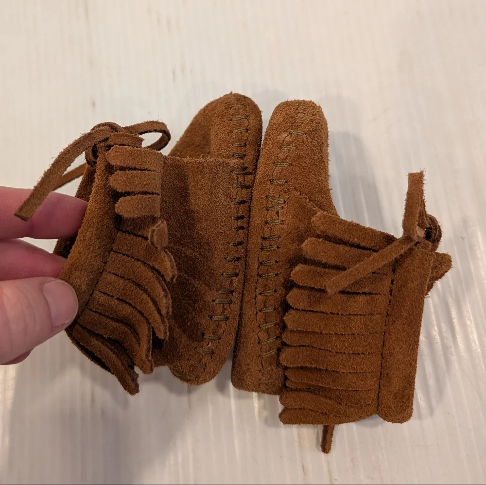 Minnetonka baby brown