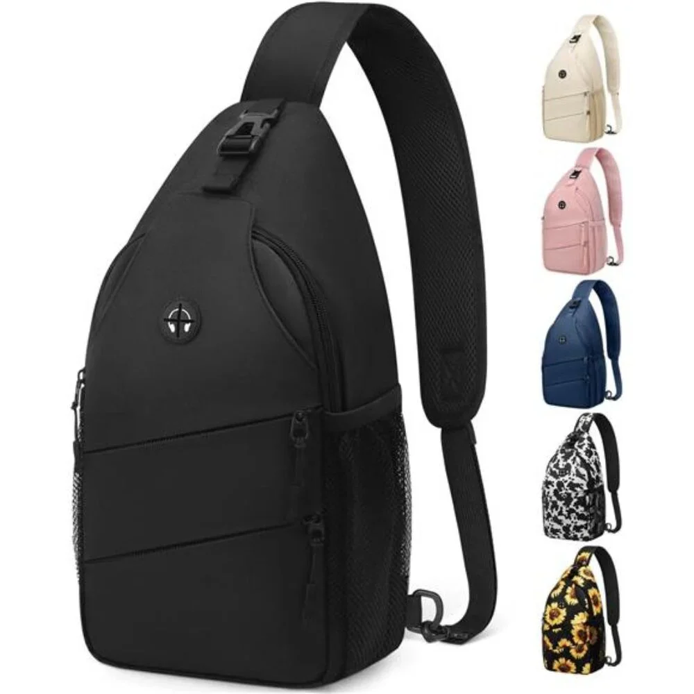 Crossbody Bags for Women Men Trendy Sling Bag Bakpack Casual Chest Bag