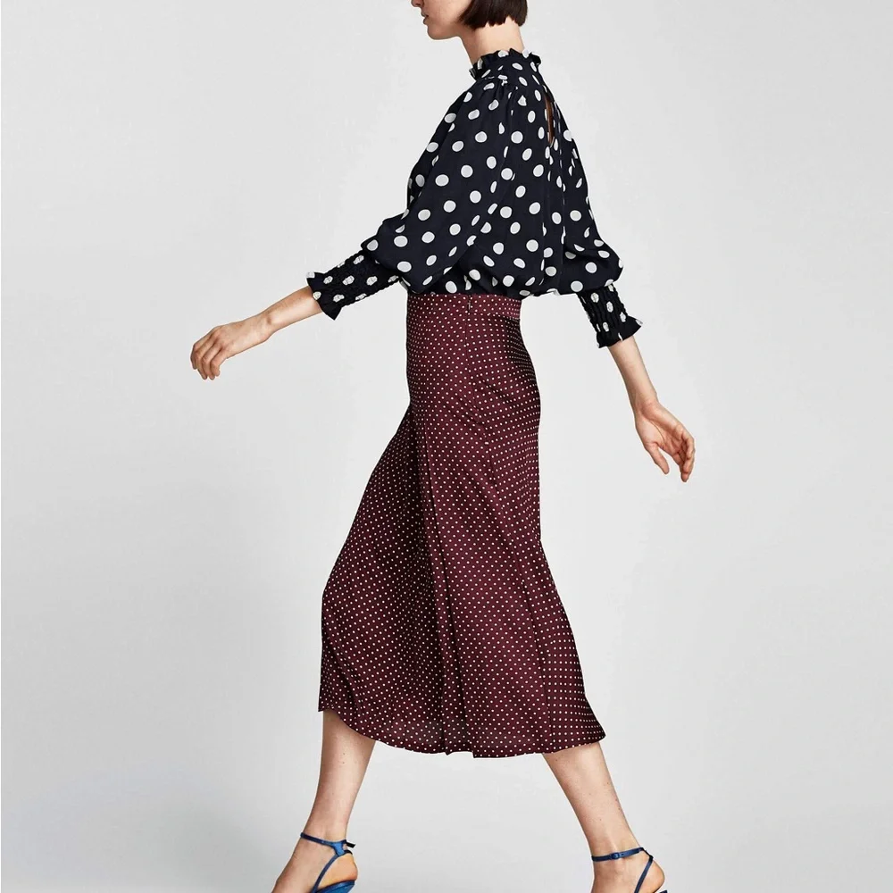 Zara alessandra blouse blogger