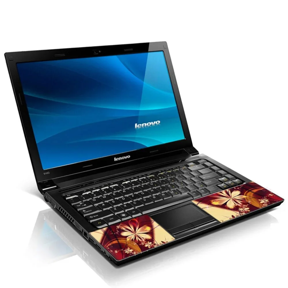 LSS 15.6 & 17.3 Inches Laptop Notebook Skin Sticker Decal - Flower Floral