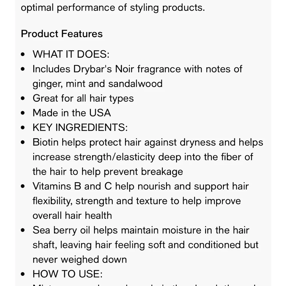 Drybar this prepping