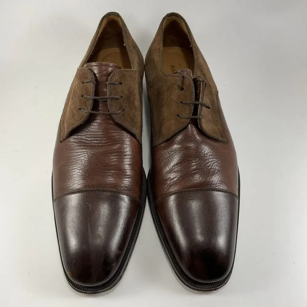 Magnanni leather cap