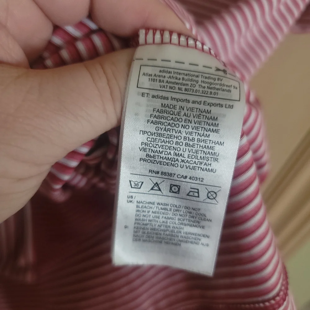 adidas burgundy polo