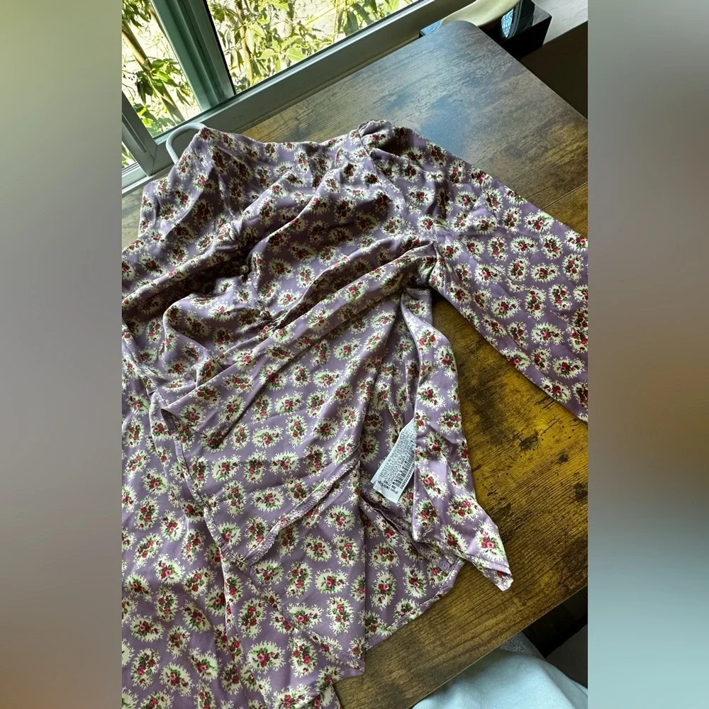 Zara gathered floral