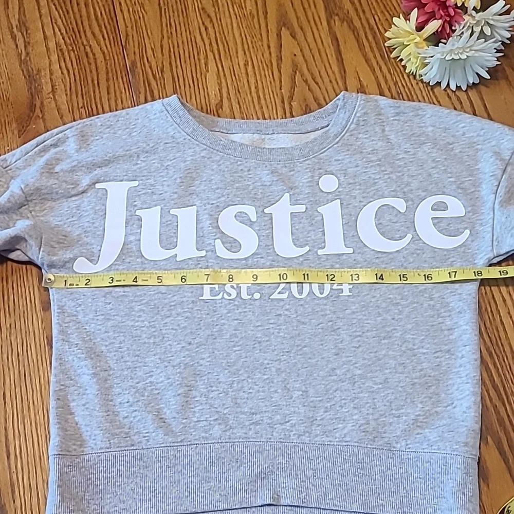 Justice sweatshirt good