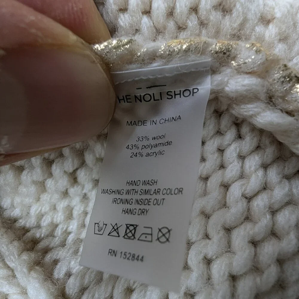 Nolishop cropped knit