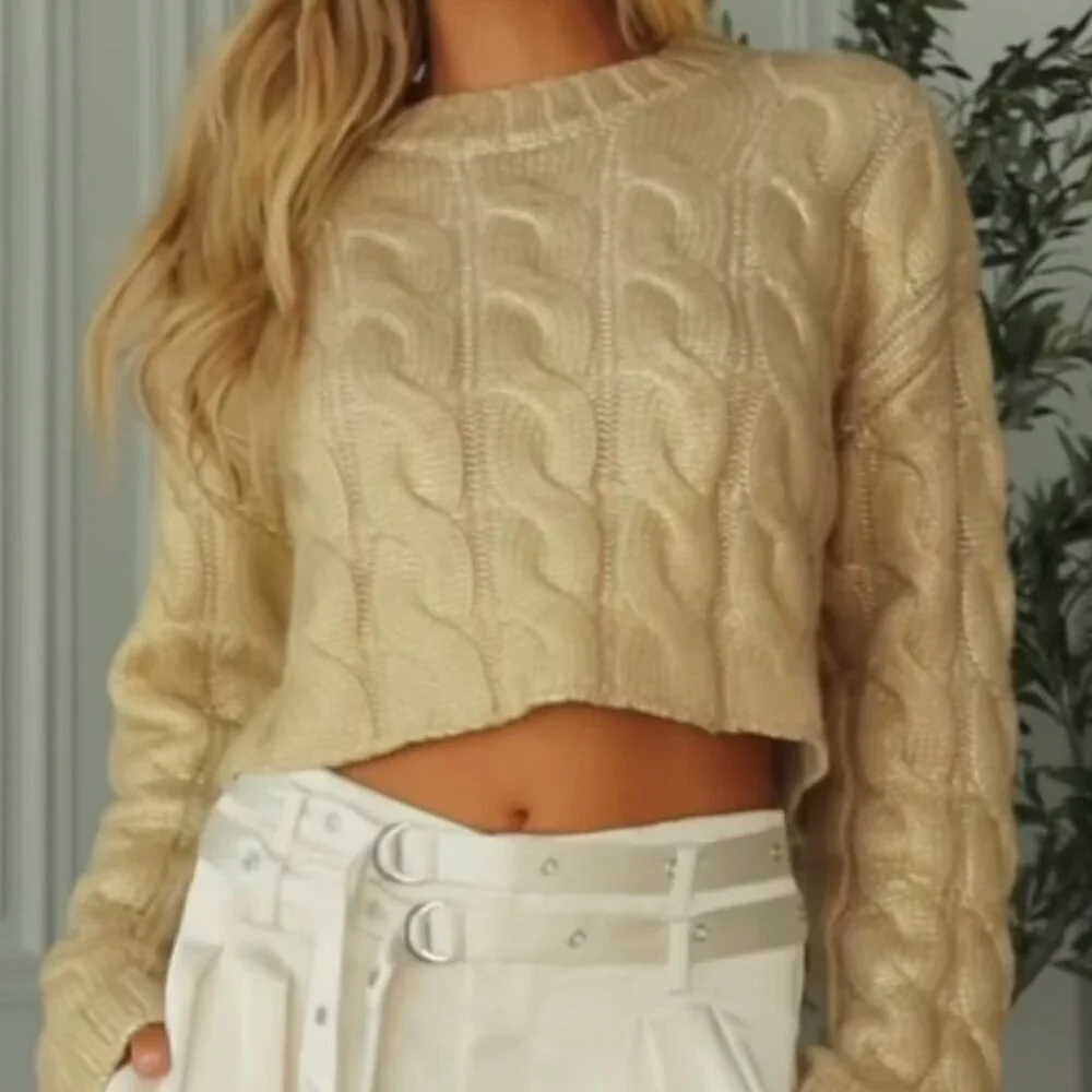 Nolishop cropped knit