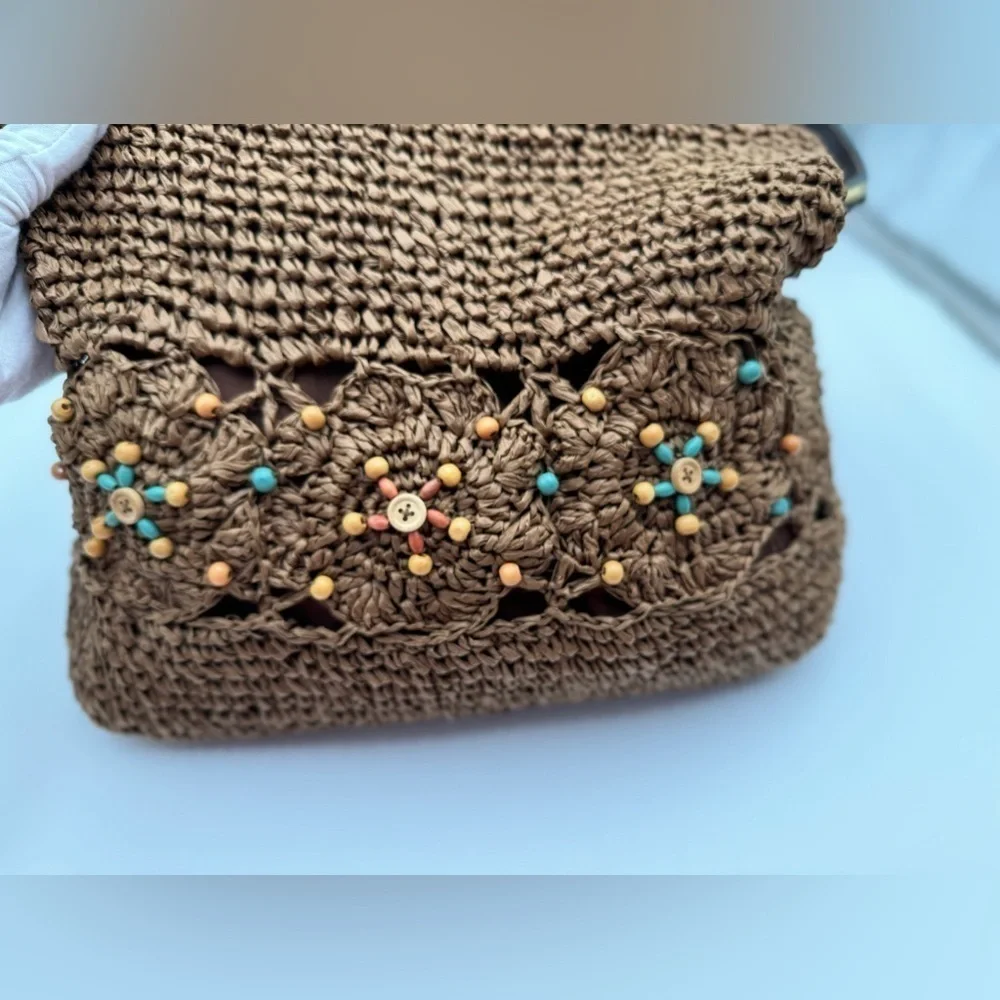 beaded woven