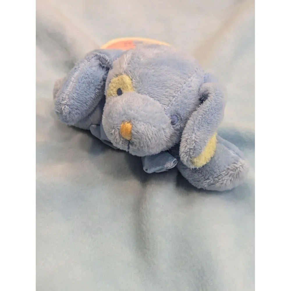 NUNU Blankets and Beyond Dog Blue Green Security Blanket ‎ Lovey Puppy Dog Plush