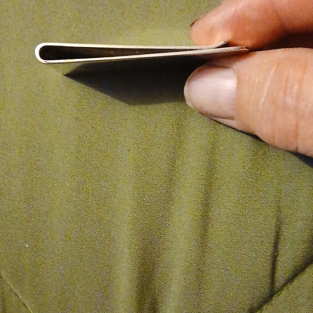 Silver Colored Money Clip