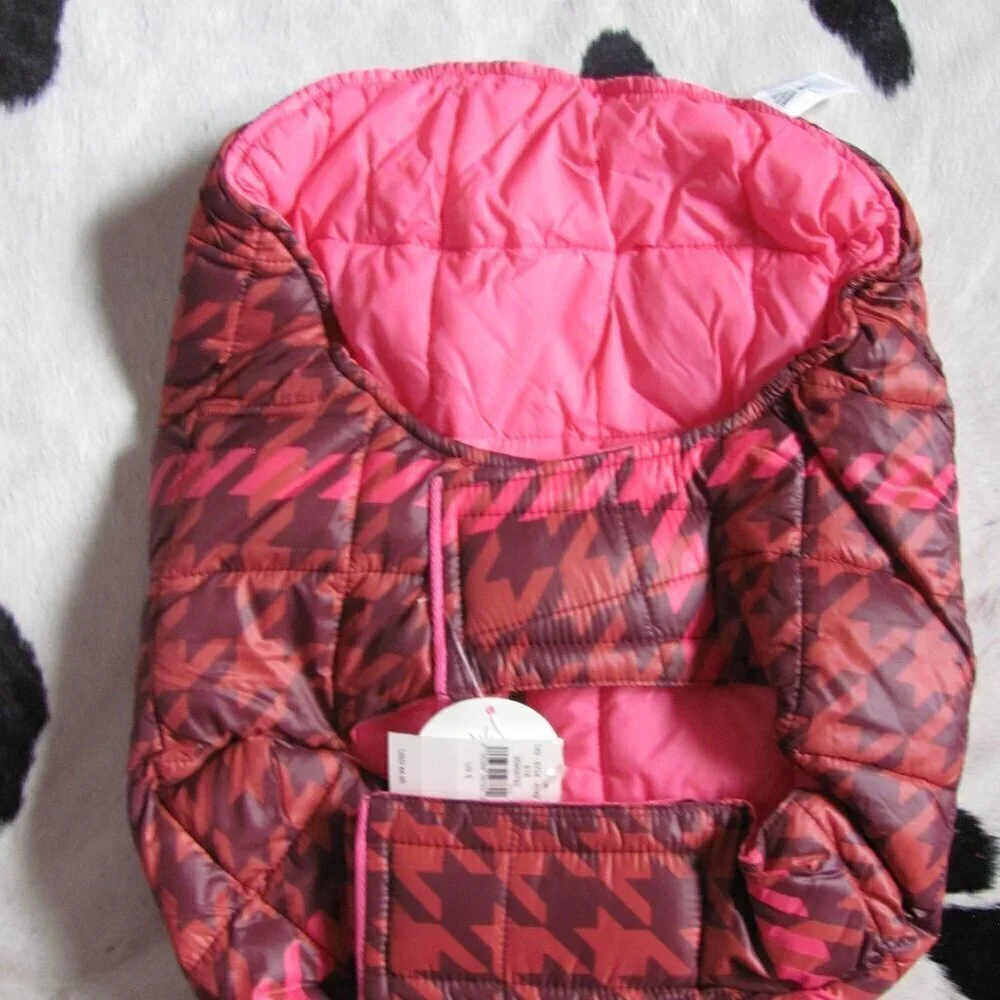DOGGIE QUILTED JACKET SMALL NIP doggie quilted