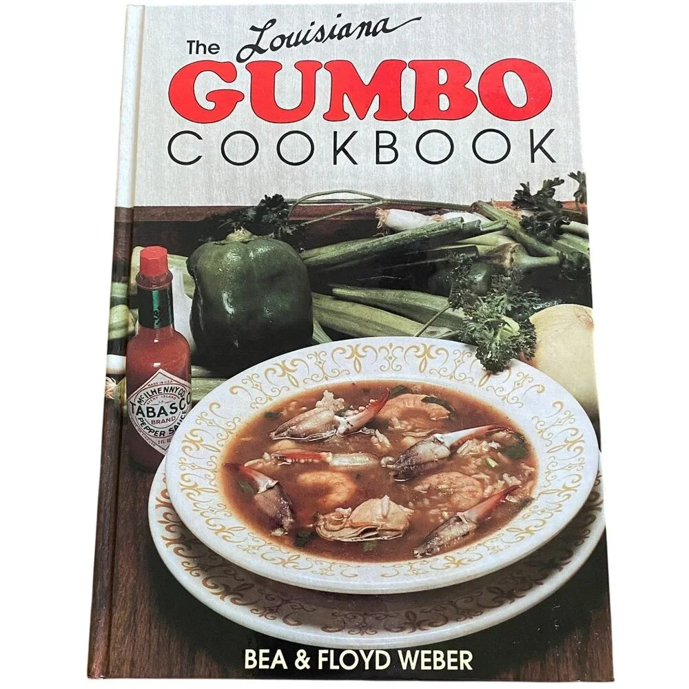The Louisiana Gumbo Cookbook Cajun Bea Floyd Weber HB 1993 recipe book