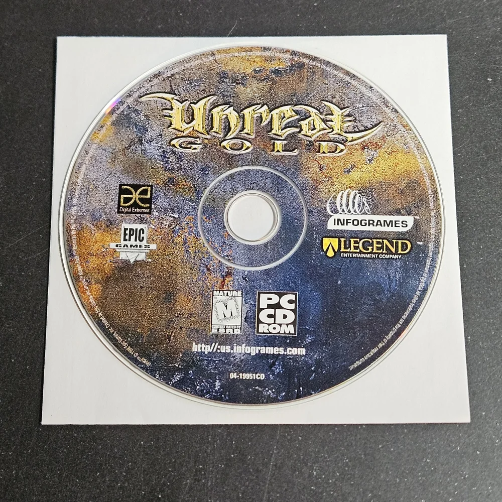 Unreal Gold PC CD-ROM Disc Only