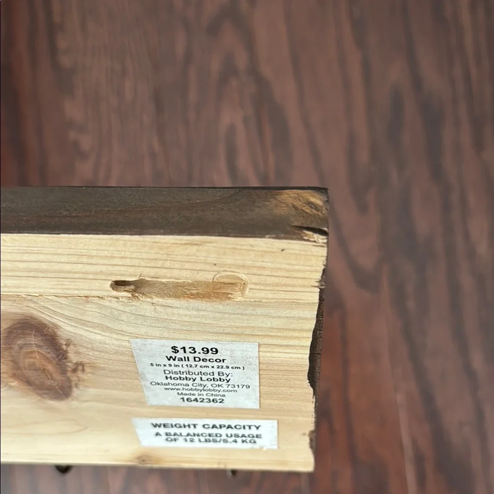 Hobby Lobby wooden wall