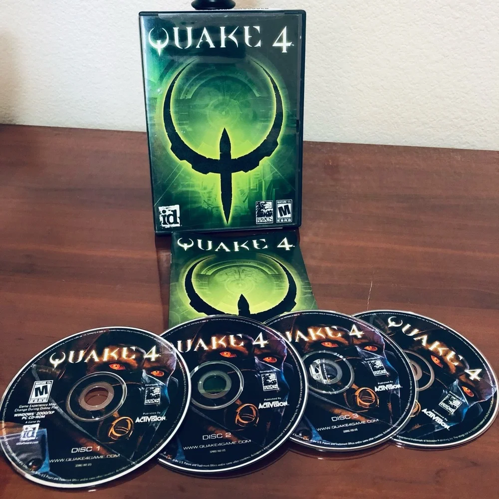 Quake 4 (PC Game CD-ROM, 2005)