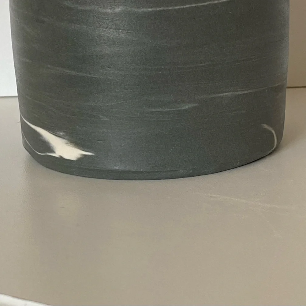 Handmade clay swirl