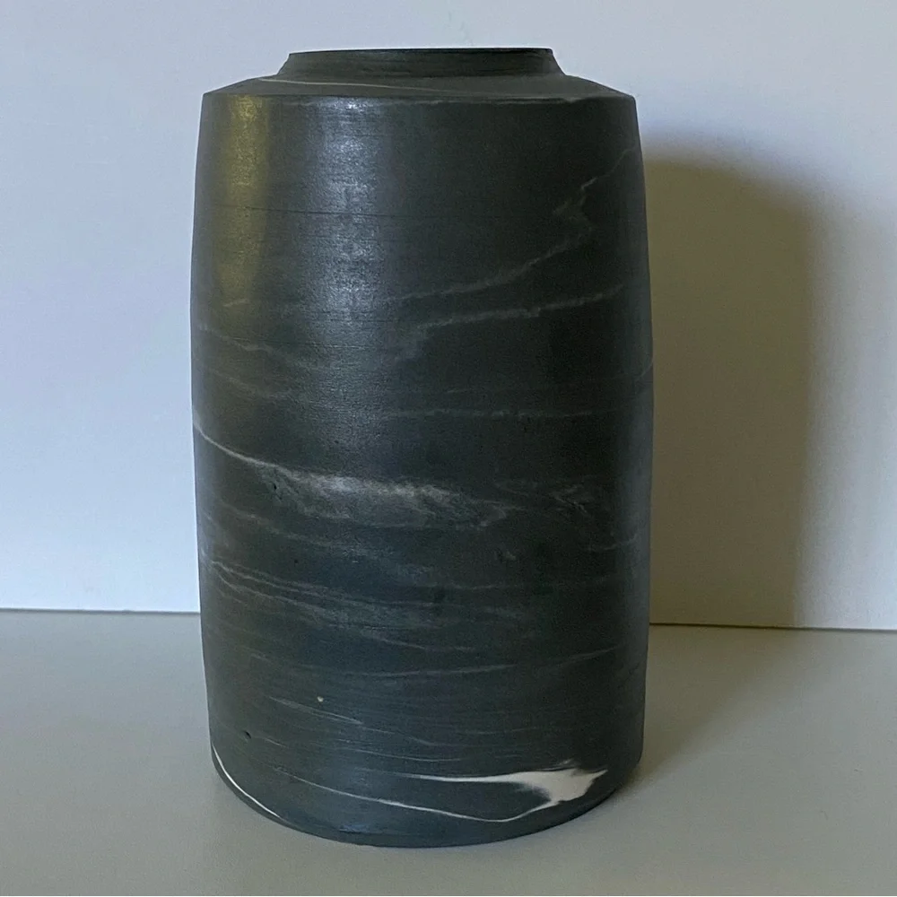 Handmade clay swirl