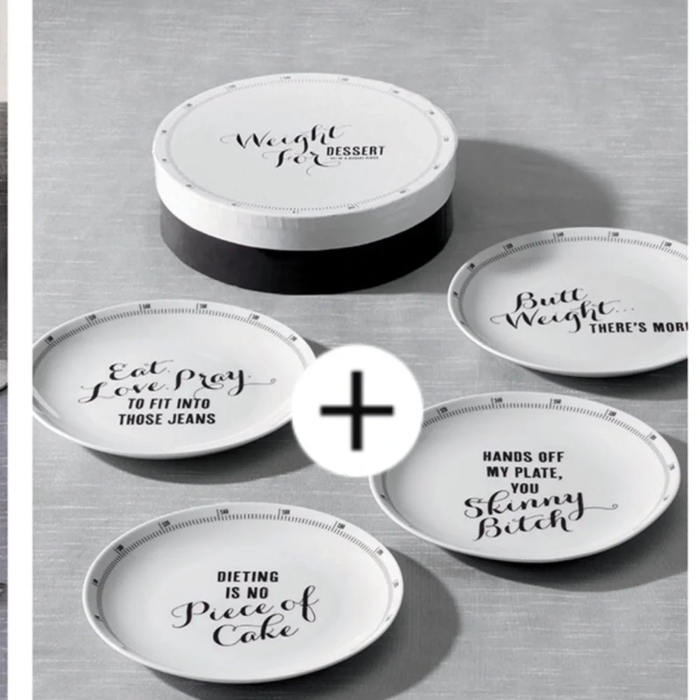Z Gallerie set plates