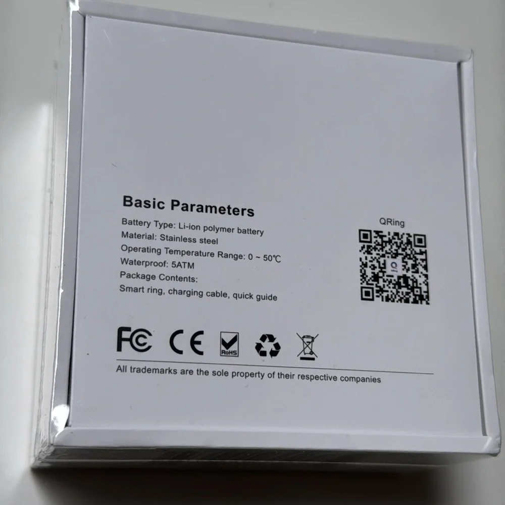 Smart ring basic parameters brand new