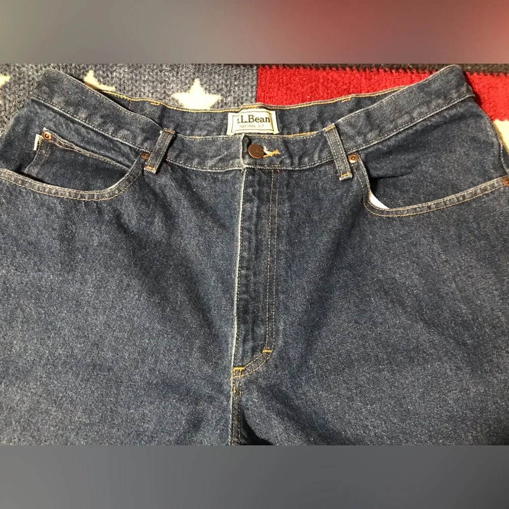 L.L. Bean cuff rare🛶🏔🧗🏻🏕⛵️🛠🔧🪚 denim