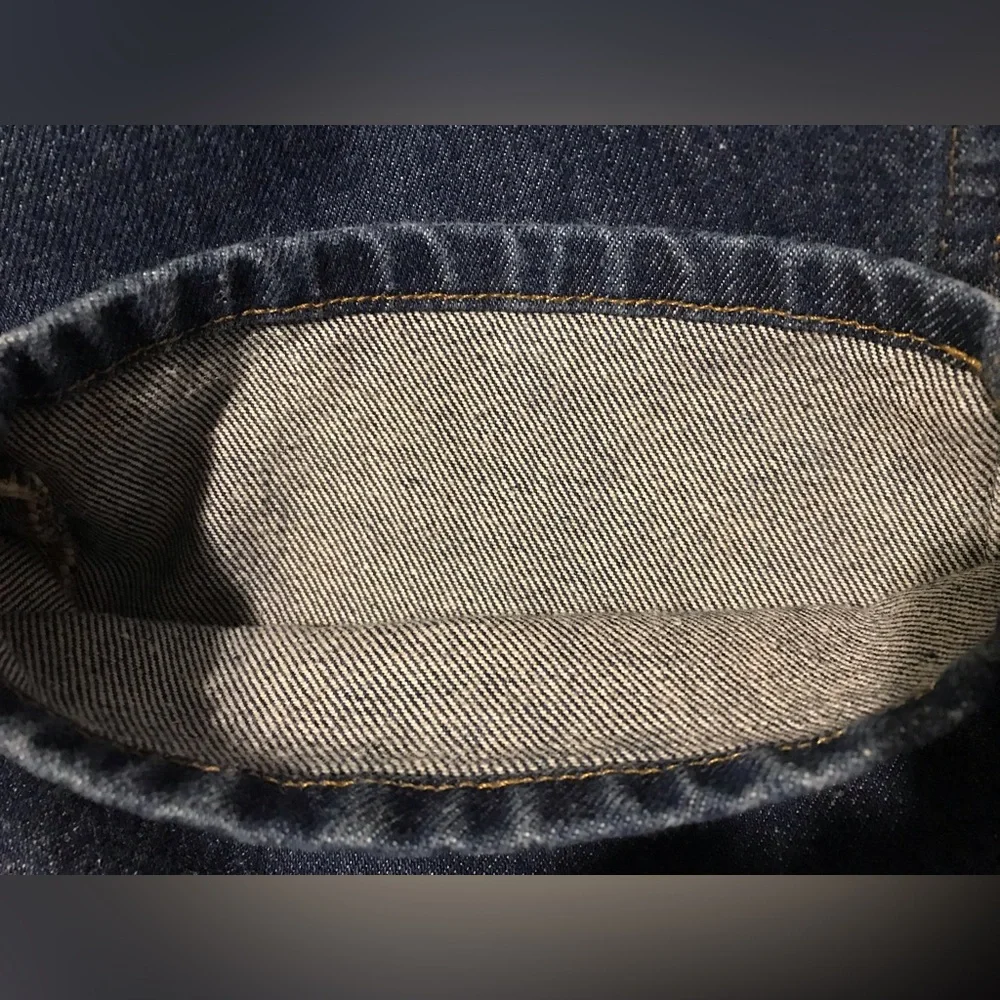 L.L. Bean cuff jeans size