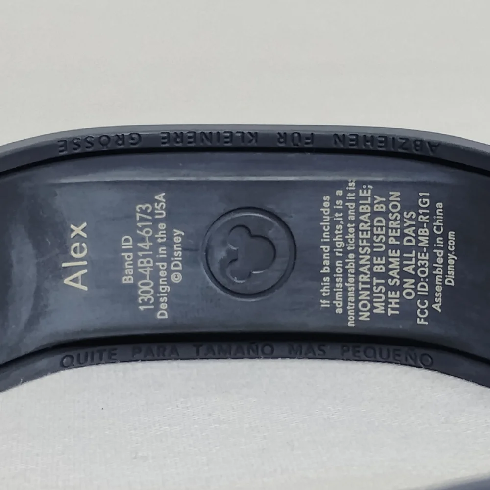Disney magic bands
