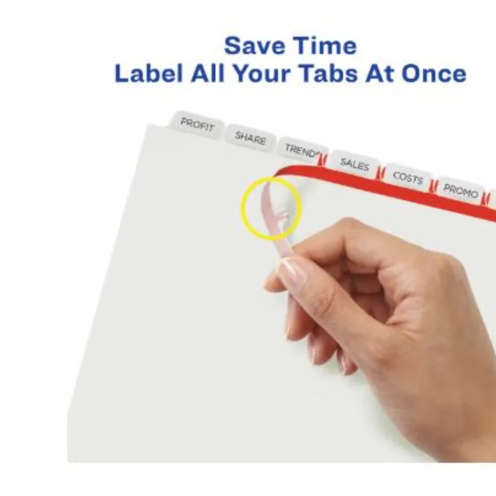 Avery 11 tab