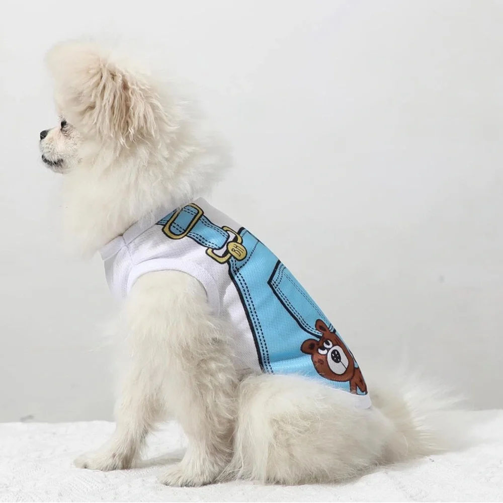 4 Pack Mesh Dog Shirts for Small Dogs