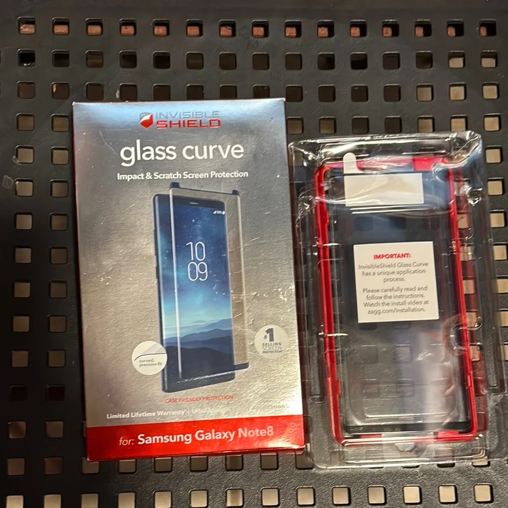 Red Screen Protector for Samsung Devices