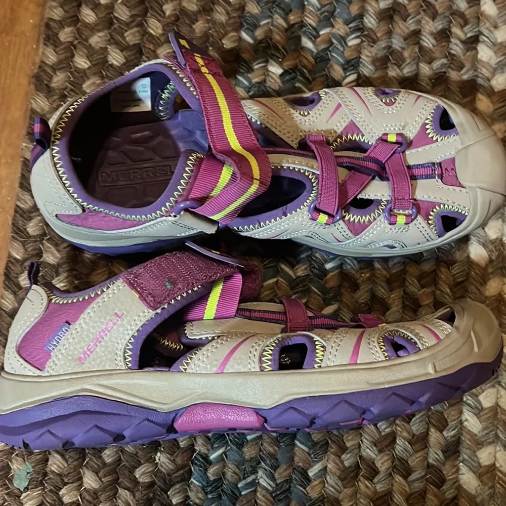 Merrell adjustable velcro