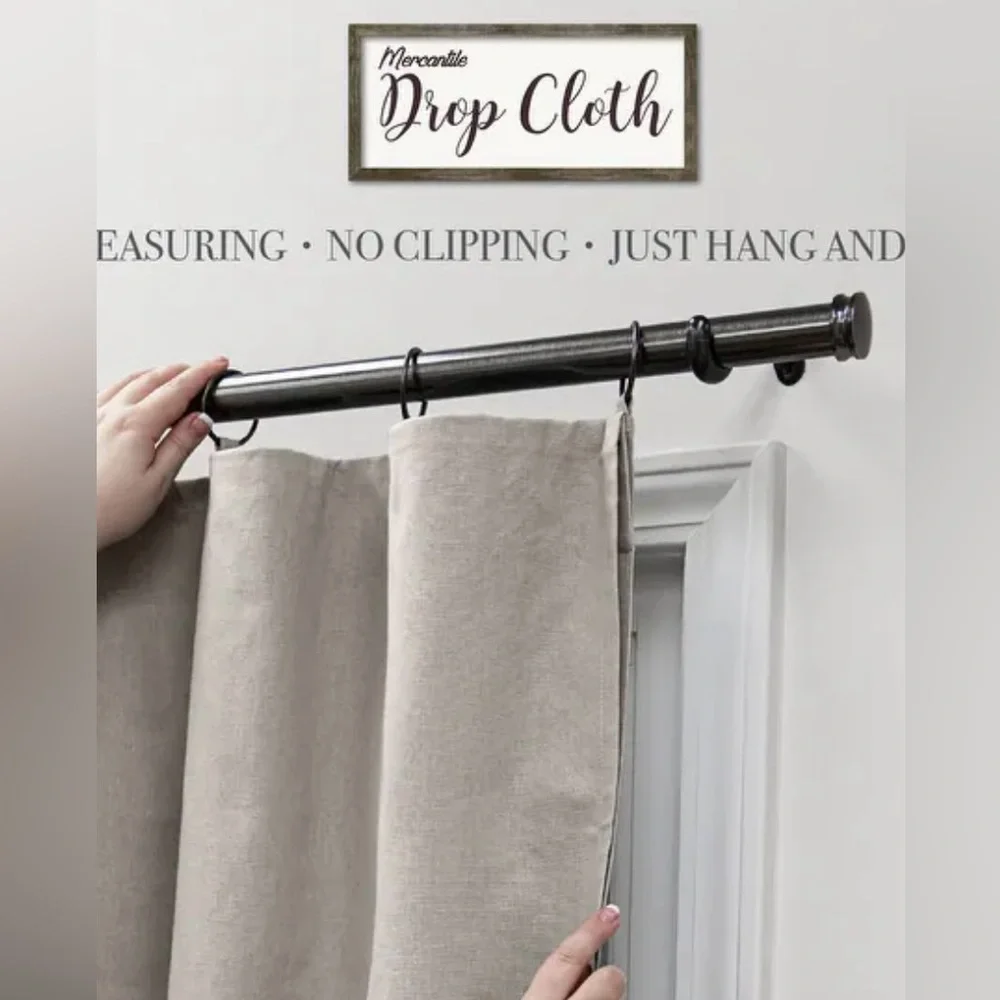 Mercatile curtain panel