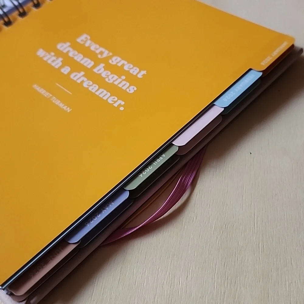 Brand New Eccolo Blue Stripe 2025-2026 planner notebook