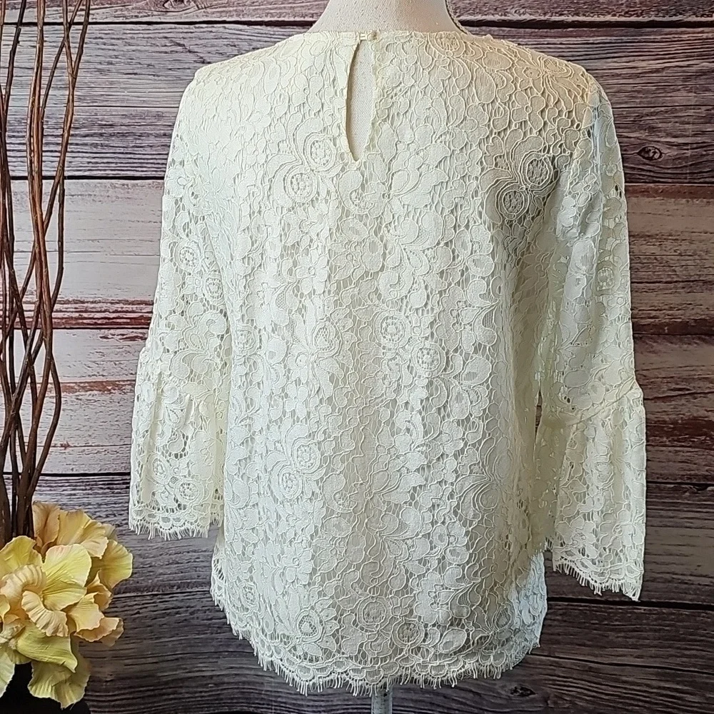 H&M ends pullover ivory