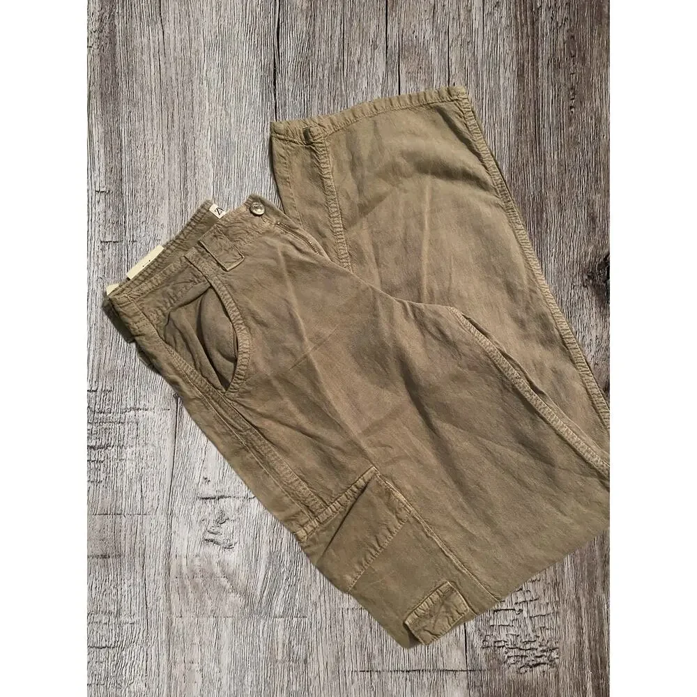 Zara cargo linen