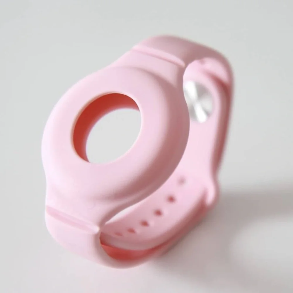 Pink Kids AirTag Bracelet