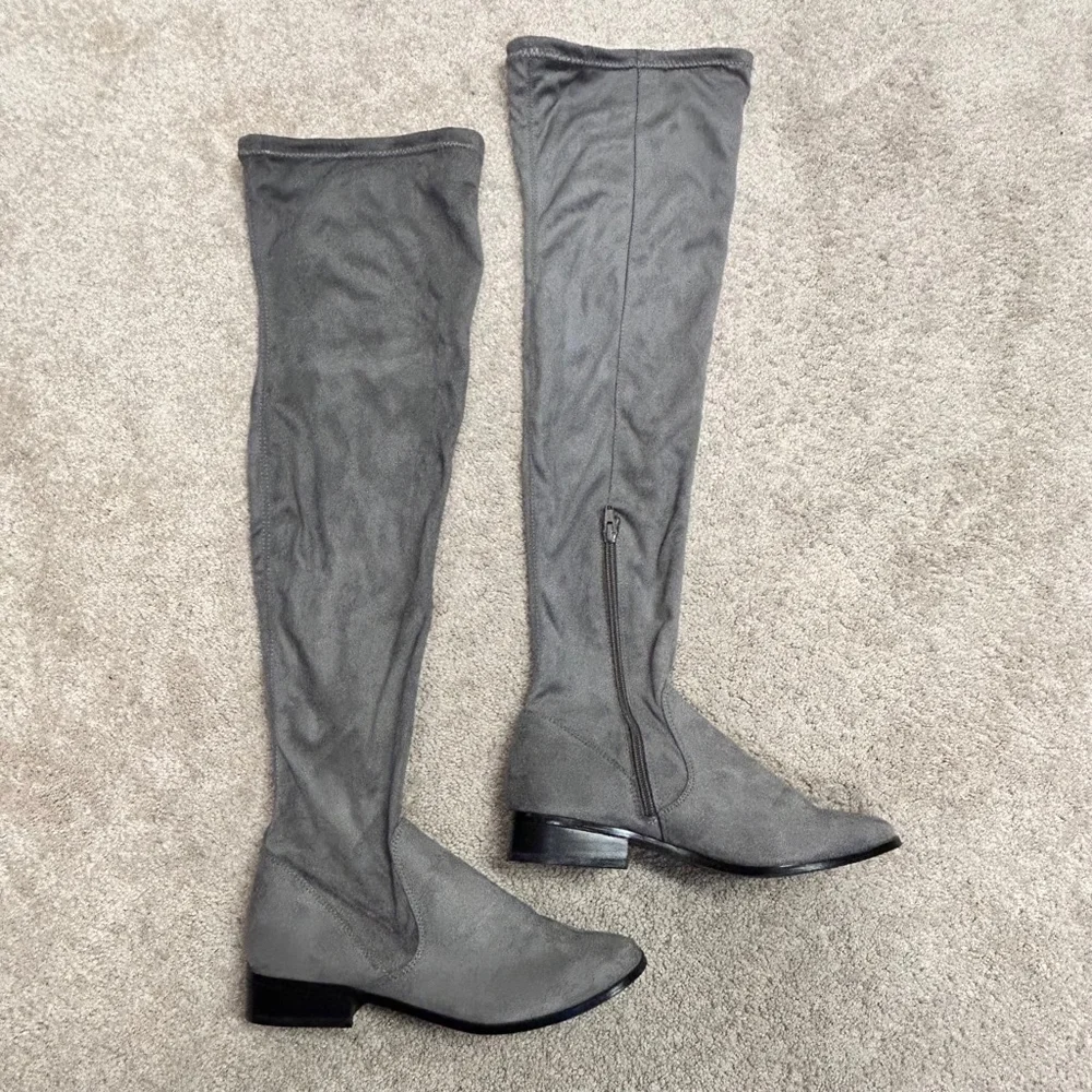Aldo gray faux