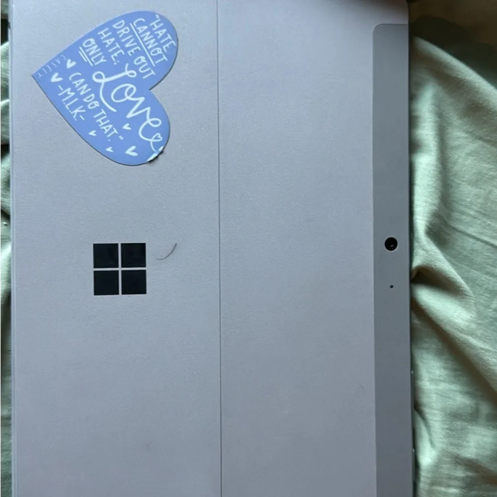Microsoft Surface- Go Silver Laptop with Sleek Design and Matte Finish