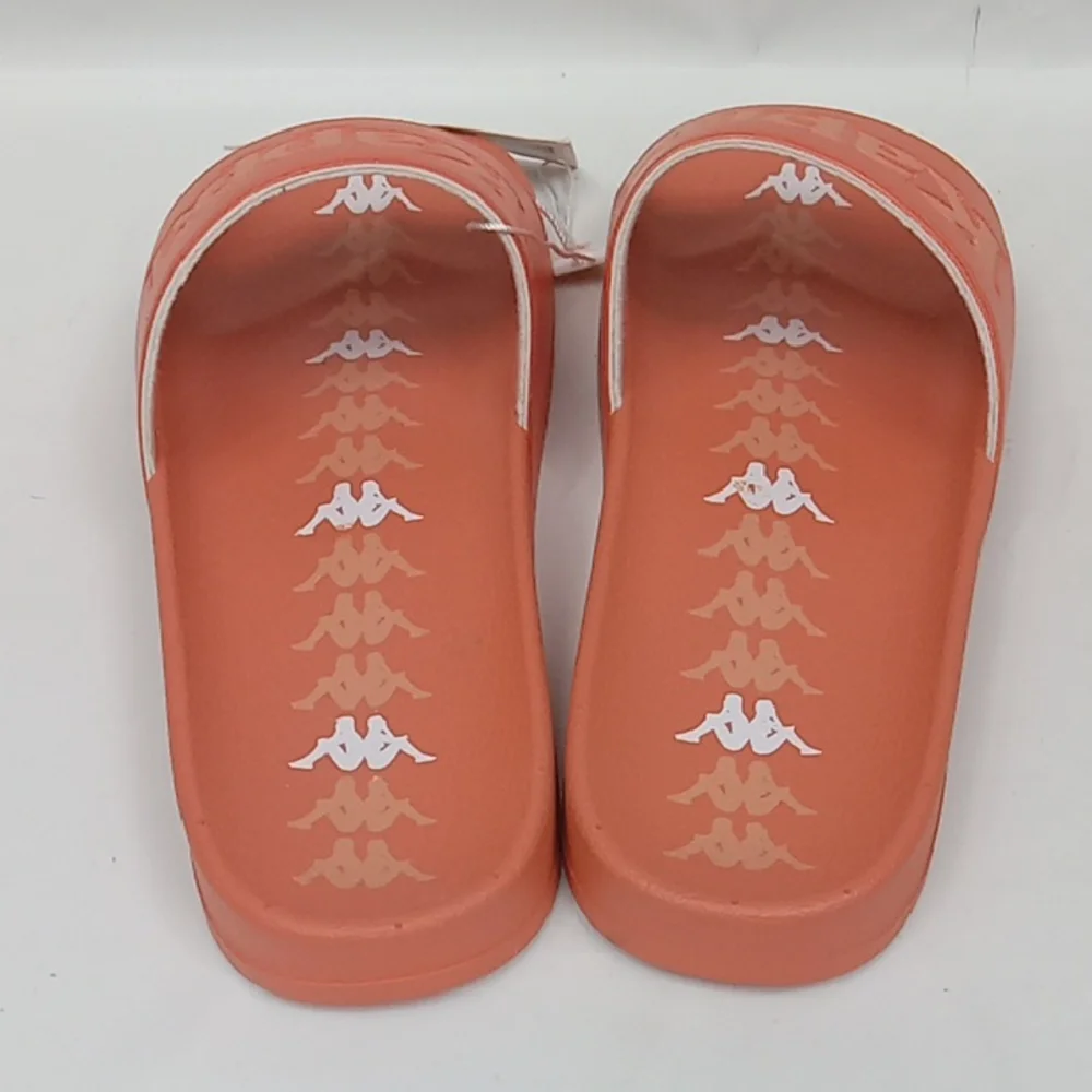 Kappa Banda Adam Light Orange Slide Sandals Size 10 NWT