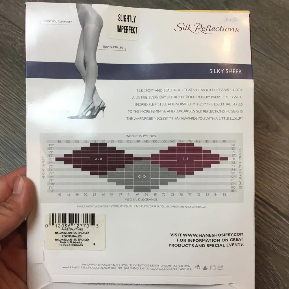 Hanes new silk