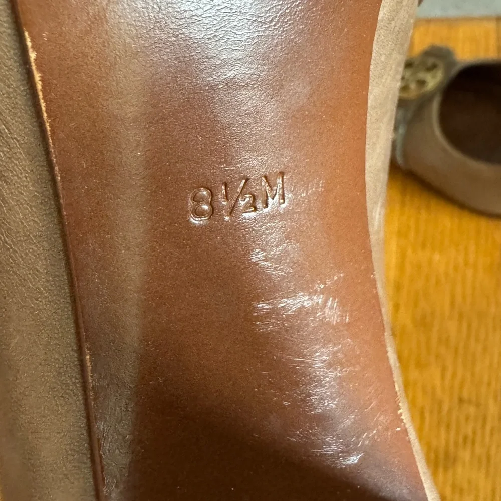 Tory Burch medallion leather